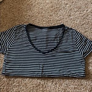 V neck short sleeve t shirt